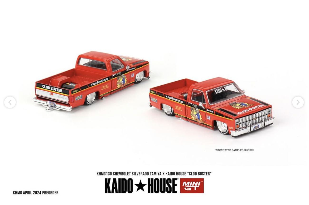 CHEVROLET SILVERADO TAMIYA X KAIDO HOUSE “CLOD BUSTER”