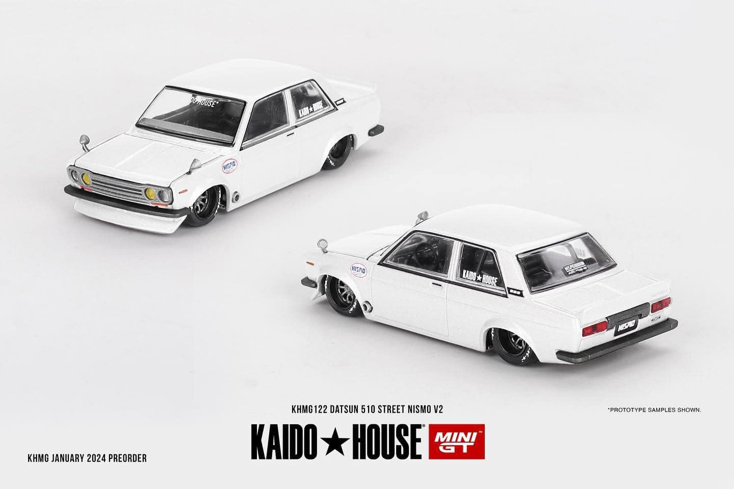 Kaido House x Mini GT DATSUN 510 STREET NISMO V2 1:64 KHMG122