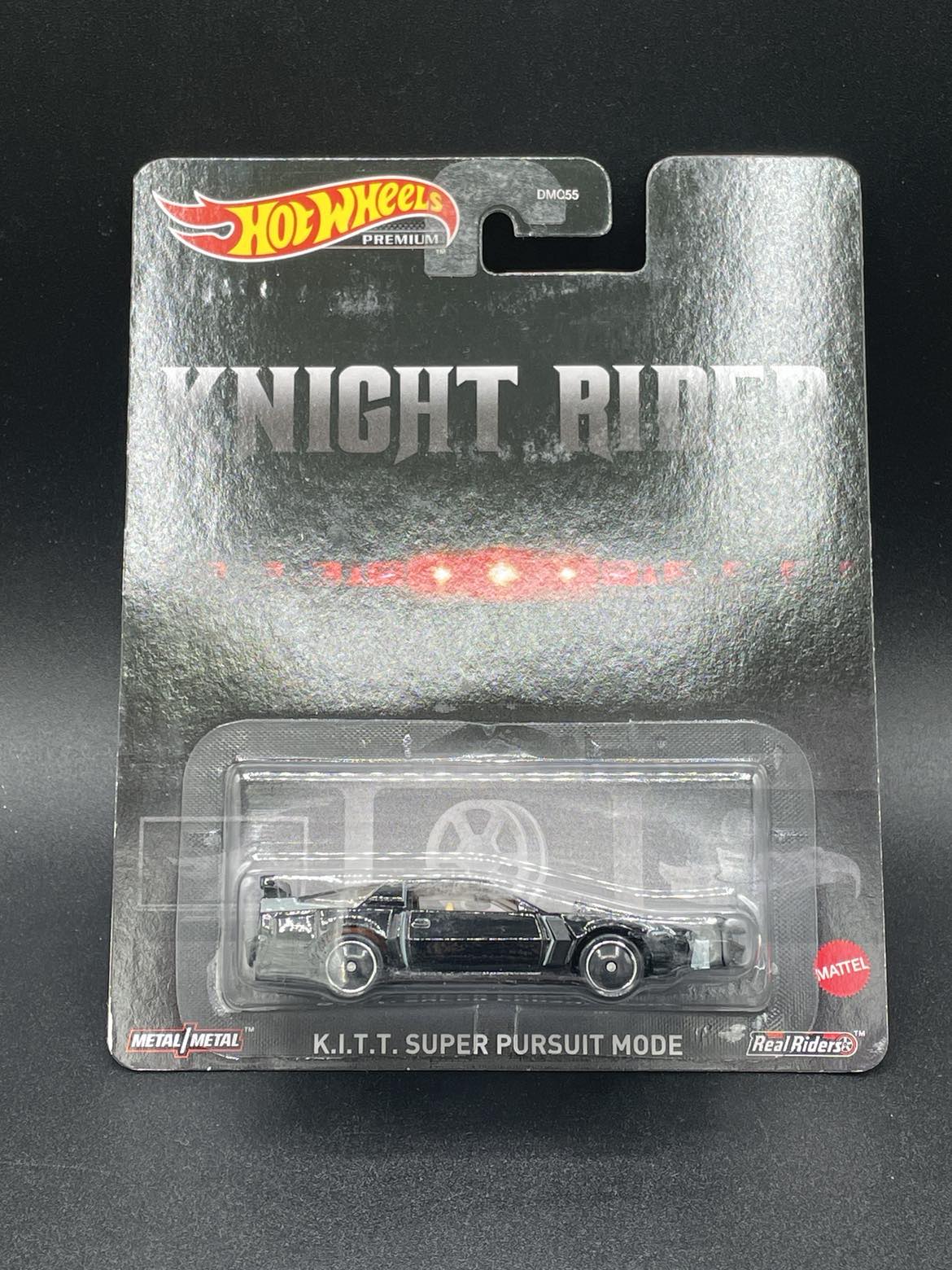 Hot Wheels KNIGHT RIDER K.I.T.T SUPER PURSUIT MODE - RETRO ENTERTAINMENT REAL RIDERS