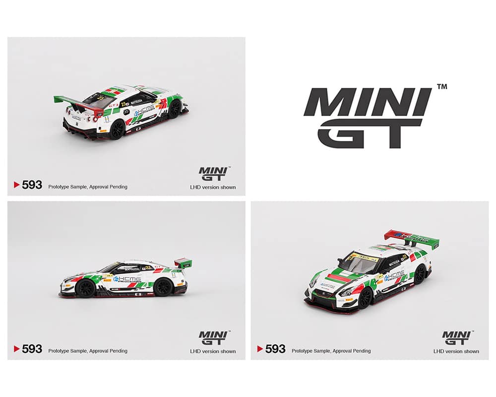 Mini GT 1:64 Nissan GT-R NISMO GT3 #23 KCMG 2018 FIA GT World Cup Macau