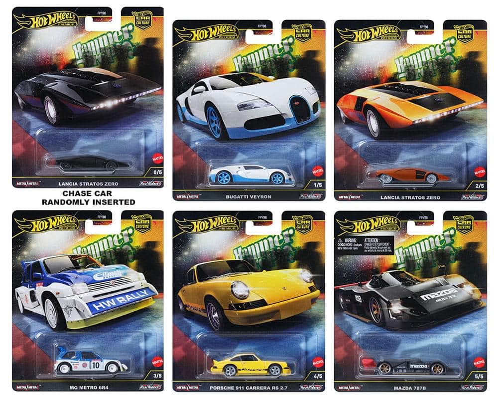 Hot Wheels 2024 HAMMER DROP - SEALED CASE OF 10 - CHANCE AT A CHASE