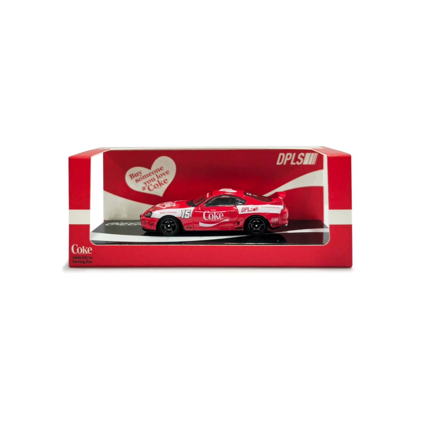 (PRE ORDER) DPLS x INNO 1/64 Coca Cola Toyota Supra (A80) Box Set