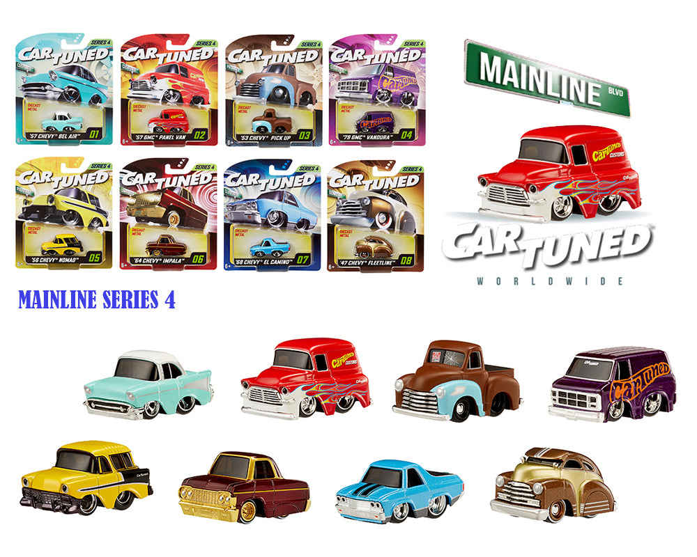 CarTuned Series 6 Mainline Set of 8 Cars 2025 1/64 - UK CarTuned Series 6 Mainline Set of 8 Cars 2025 1/64 - UK