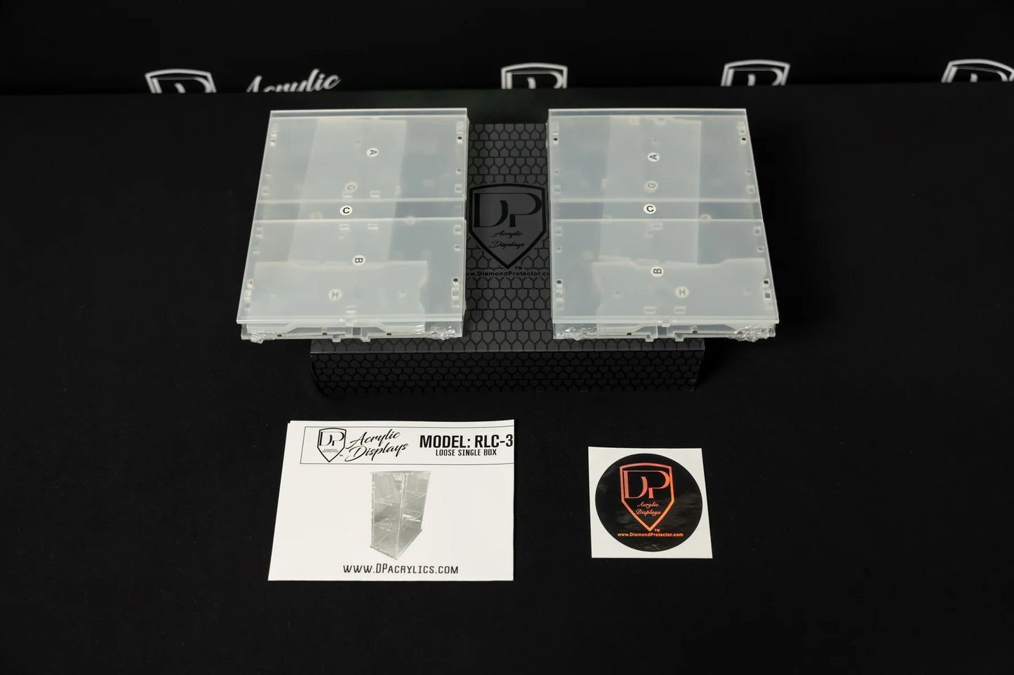 Hot Wheels Boxed RLC 3-Tier Acrylic Display 2 Pack (RLC-3) - Diamond Protector