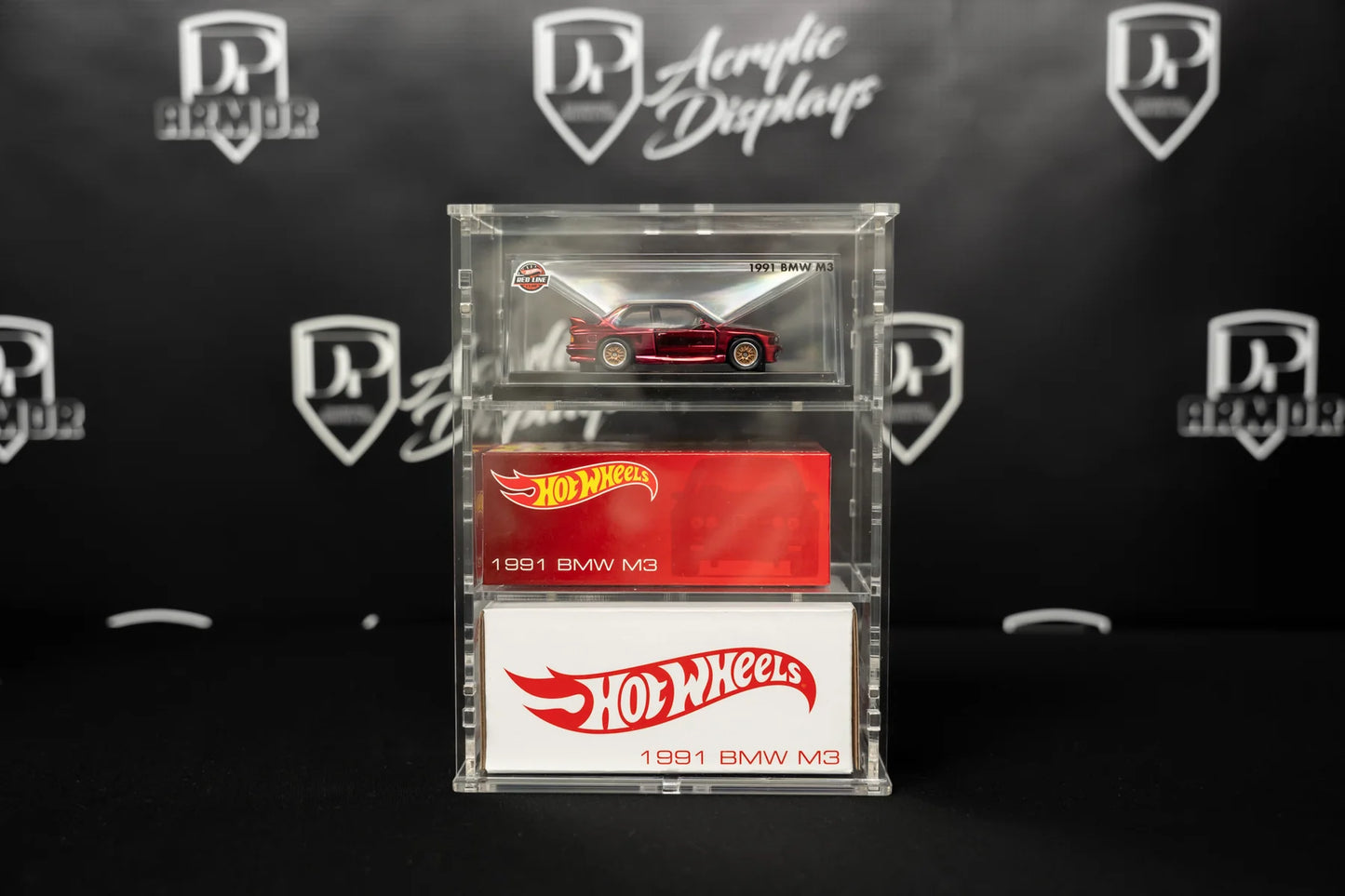 Hot Wheels Boxed RLC 3-Tier Acrylic Display 2 Pack (RLC-3) - Diamond Protector