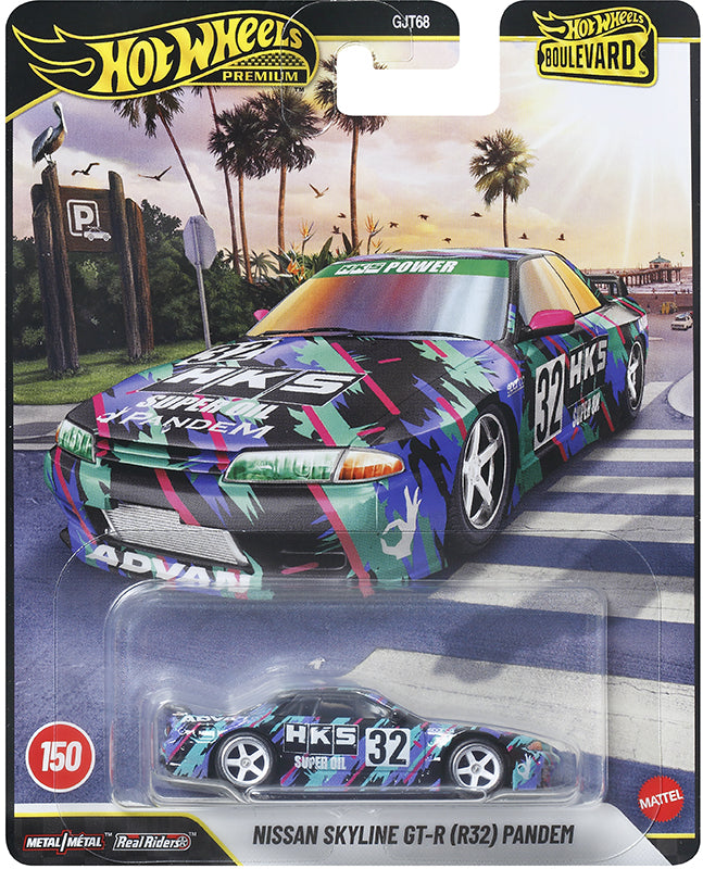 (PRE ORDER) Hot Wheels BOULEVARD: MIX 2 OF 2026 - YARIS,FORD TORINO, LAMBORGHINI,67 MUSTANG, R32 SKYLINE