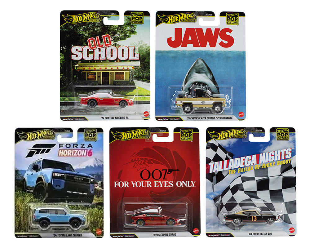 (PREORDER) HOT WHEELS 2026 POP CULTURE SET OF 5 - DASH T