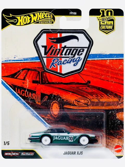 Hot Wheels 2026 Car Culture Vintage Racing Jaguar XJS