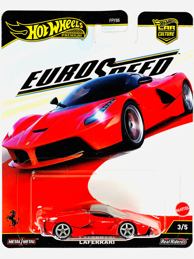 Hot Wheels 2025 Car Culture Euro Speed LaFerrari Ferrari – Rhyno`s
