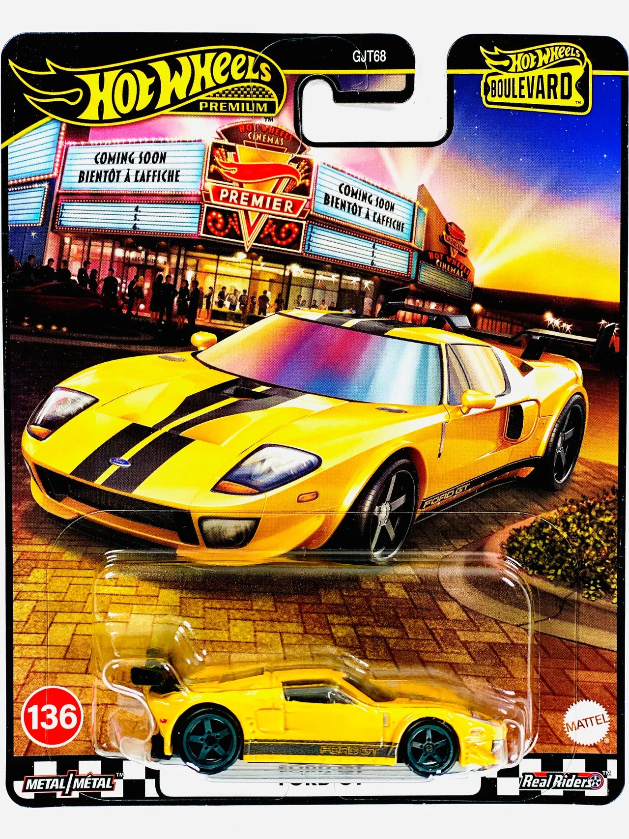 Hot Wheels 2025 Boulevard Ford GT #136