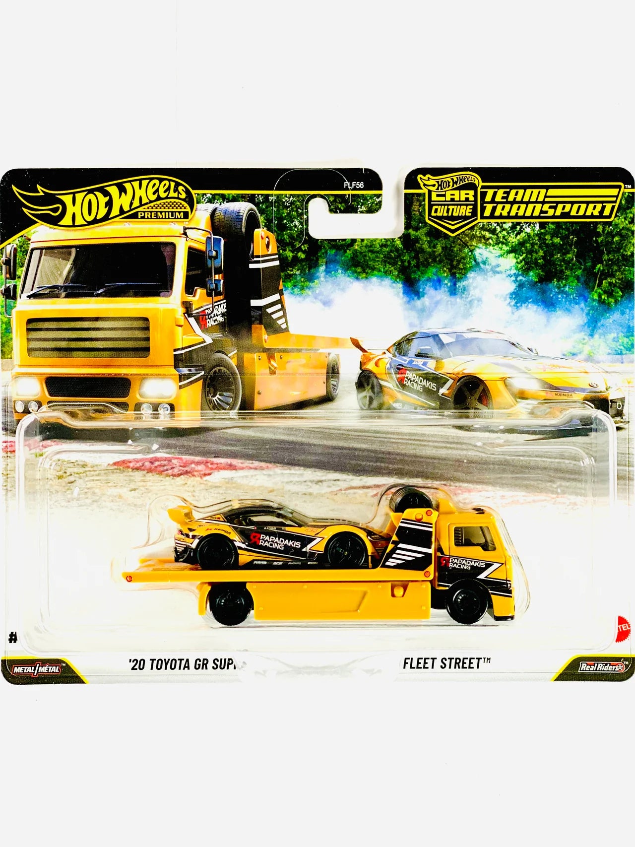 Hot Wheels 2026 Team Transport Case J Papadakis Racing ’20 Toyota GR Supra & Fleet Street #86