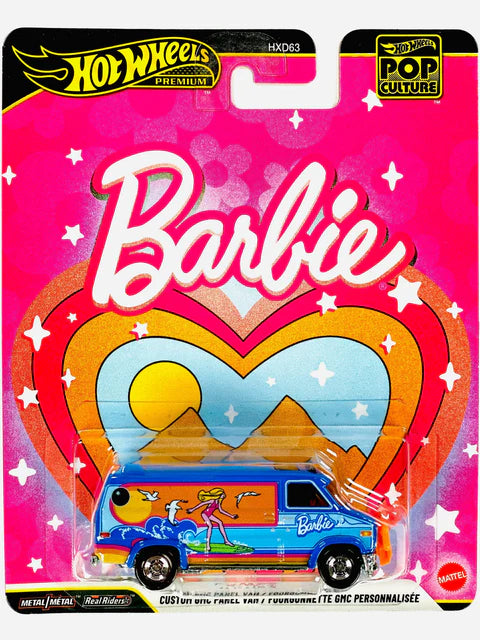 Hot Wheels 2026 Pop Culture Case Q Barbie Custom GMC Panel Van