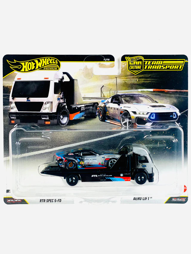 Hot Wheels 2026 Team Transport Case K ’24 Ford Mustang RTR Spec 5-FD Aero Lift #90