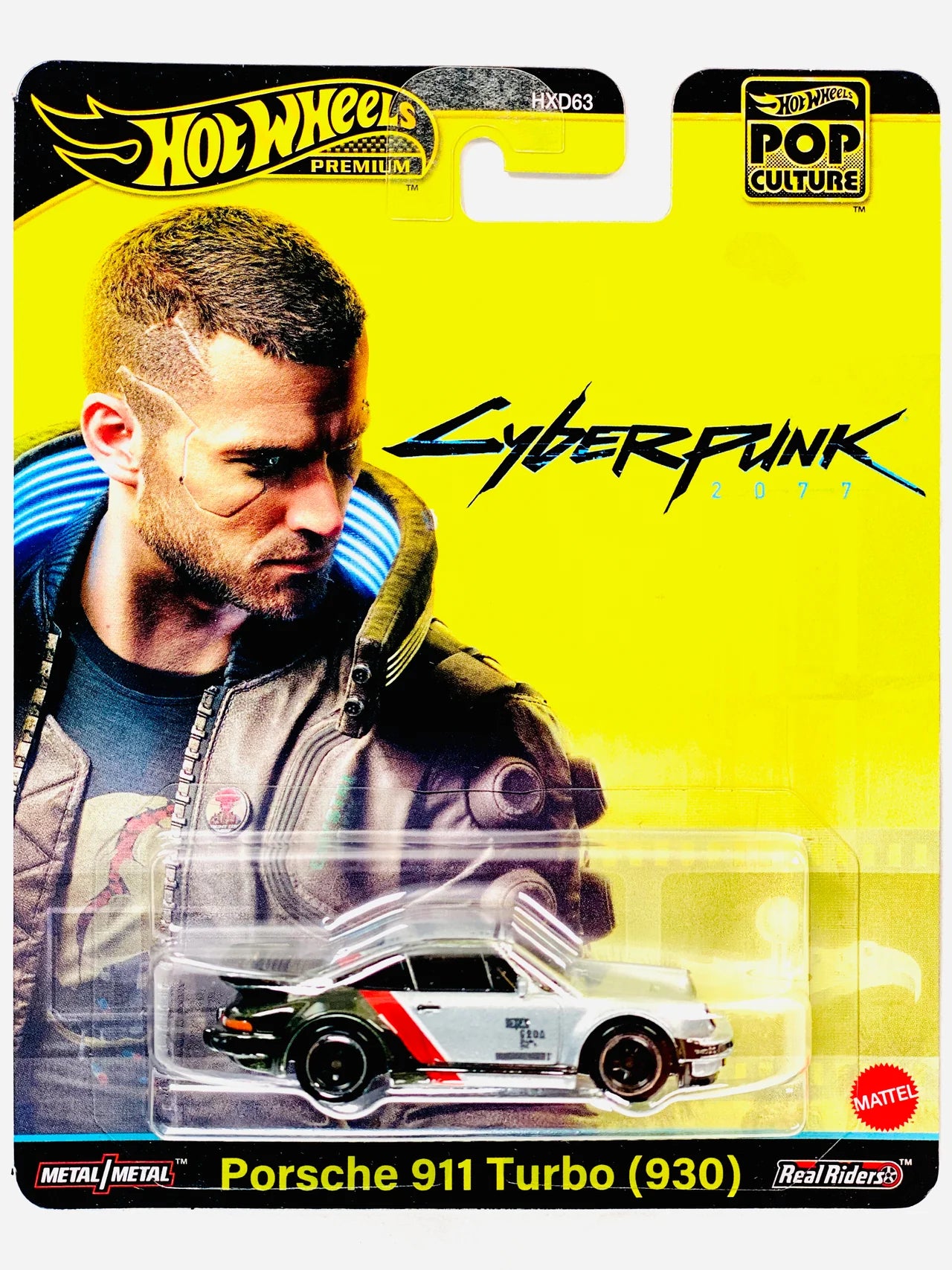 Hot Wheels 2024 Pop Culture Case F Cyberpunk Porsche 911 Turbo (930)
