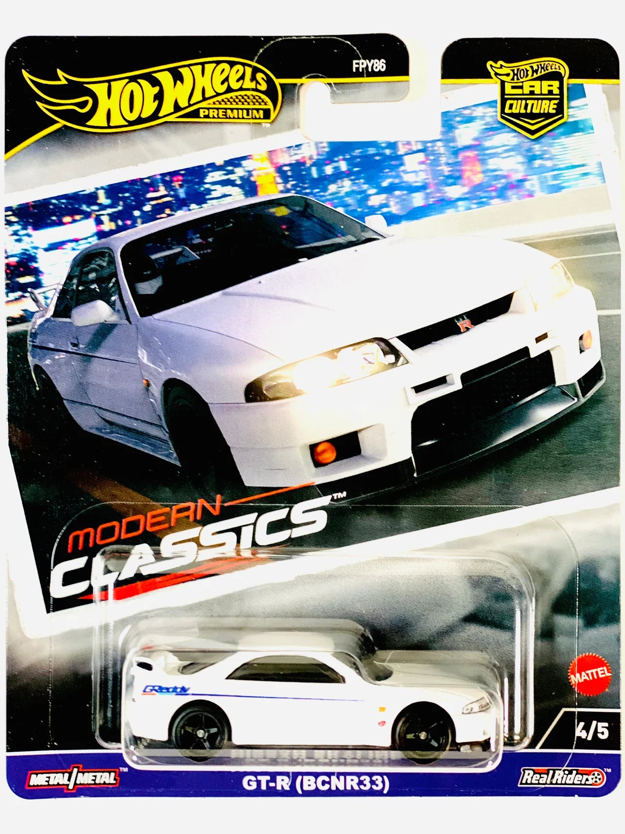 Hot Wheels 2024 Modern Classics Nissan Skyline GTR R33 (BCNR33)