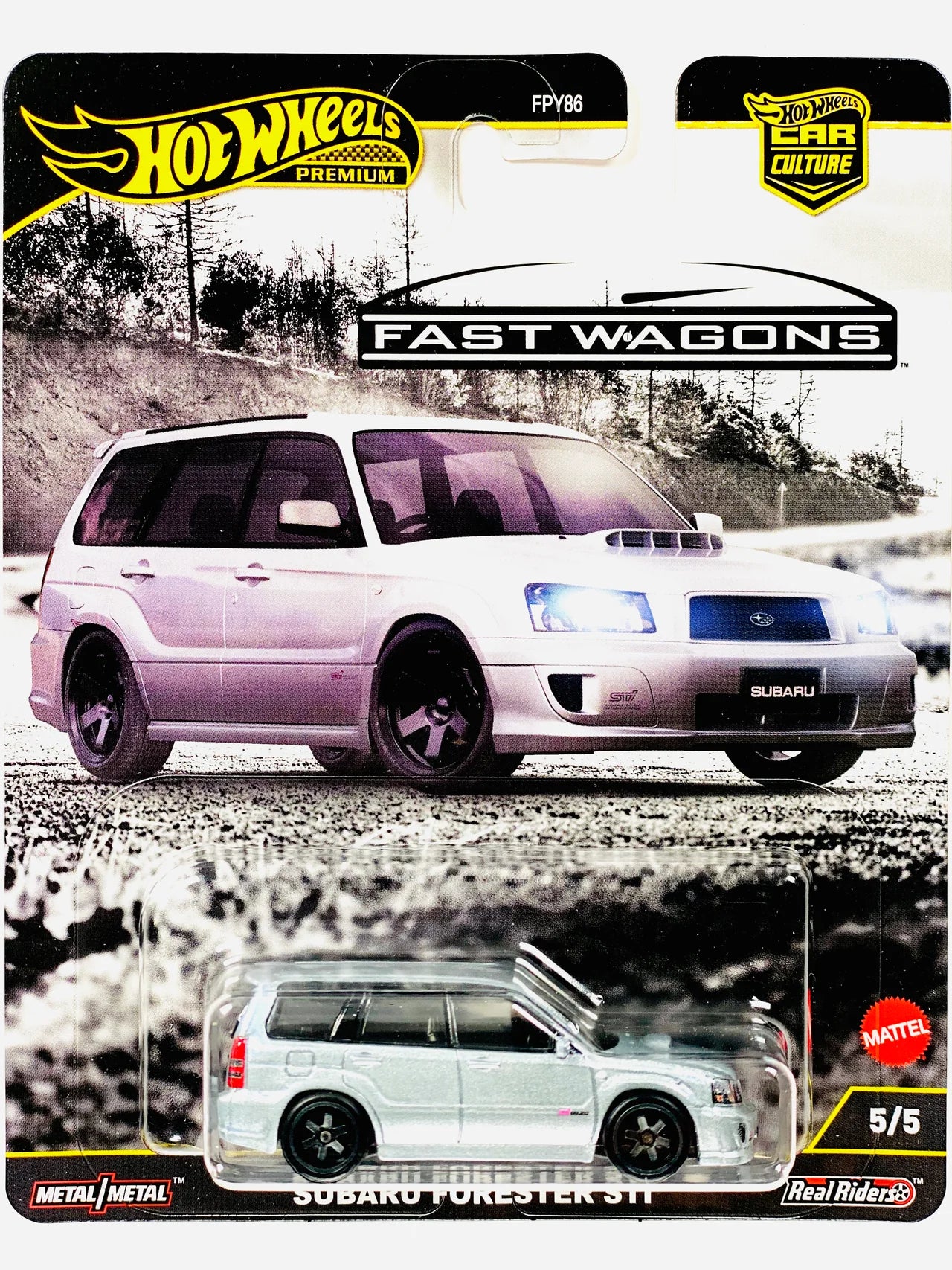Hot Wheels 2025 Car Culture Fast Wagons Subaru Forester STI