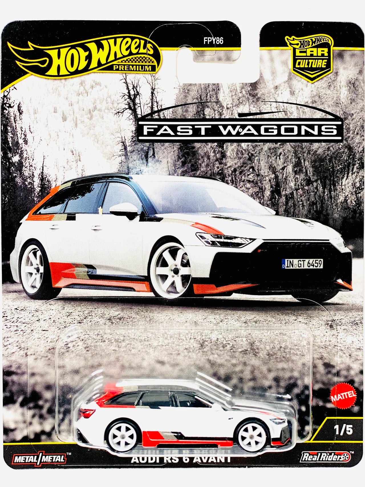 Hot Wheels 2025 Car Culture Fast Wagons Audi RS 6 Avant