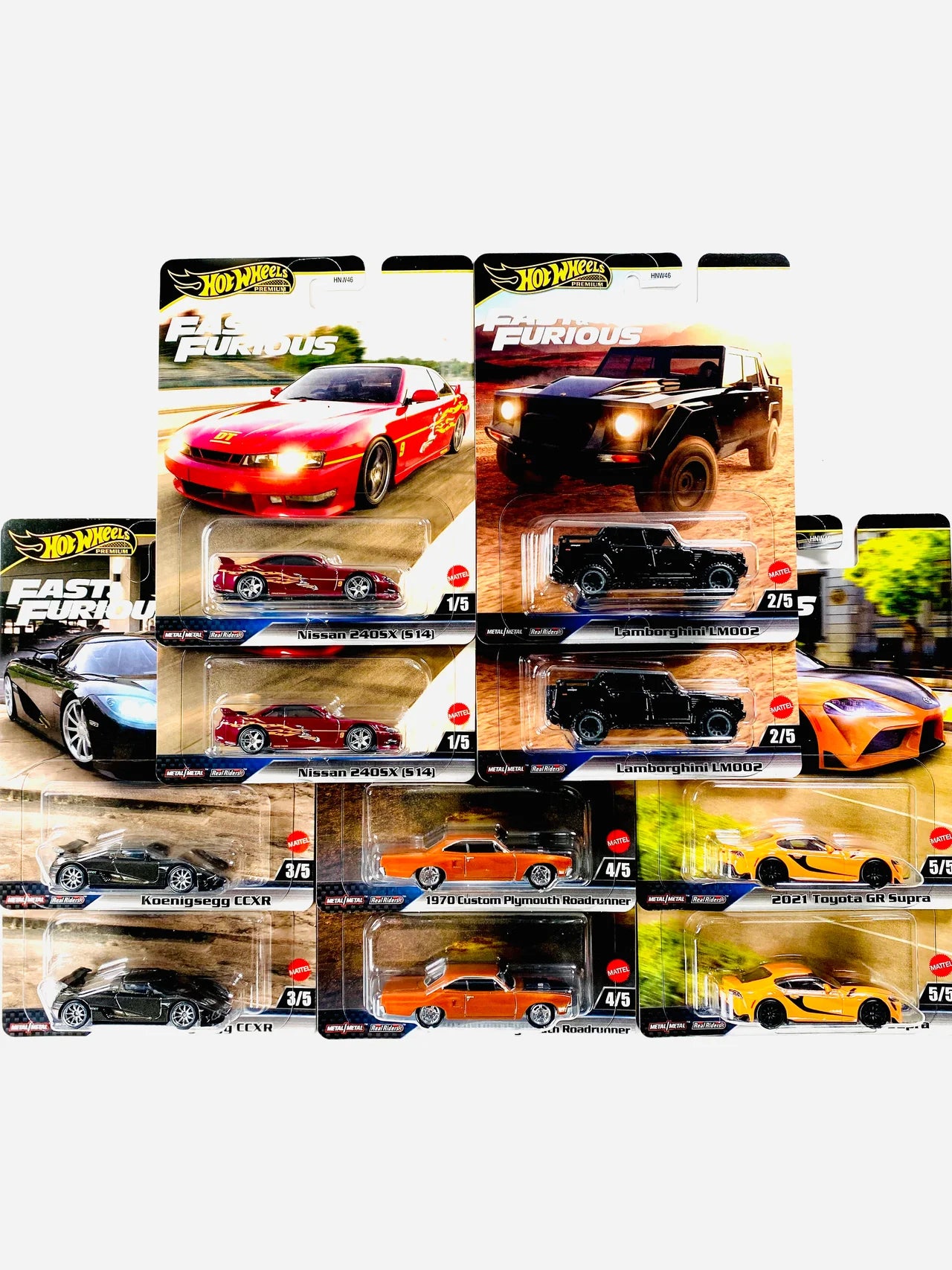 Hot Wheels 2025 Fast & Furious Factory Sealed Case L (10 Cars)