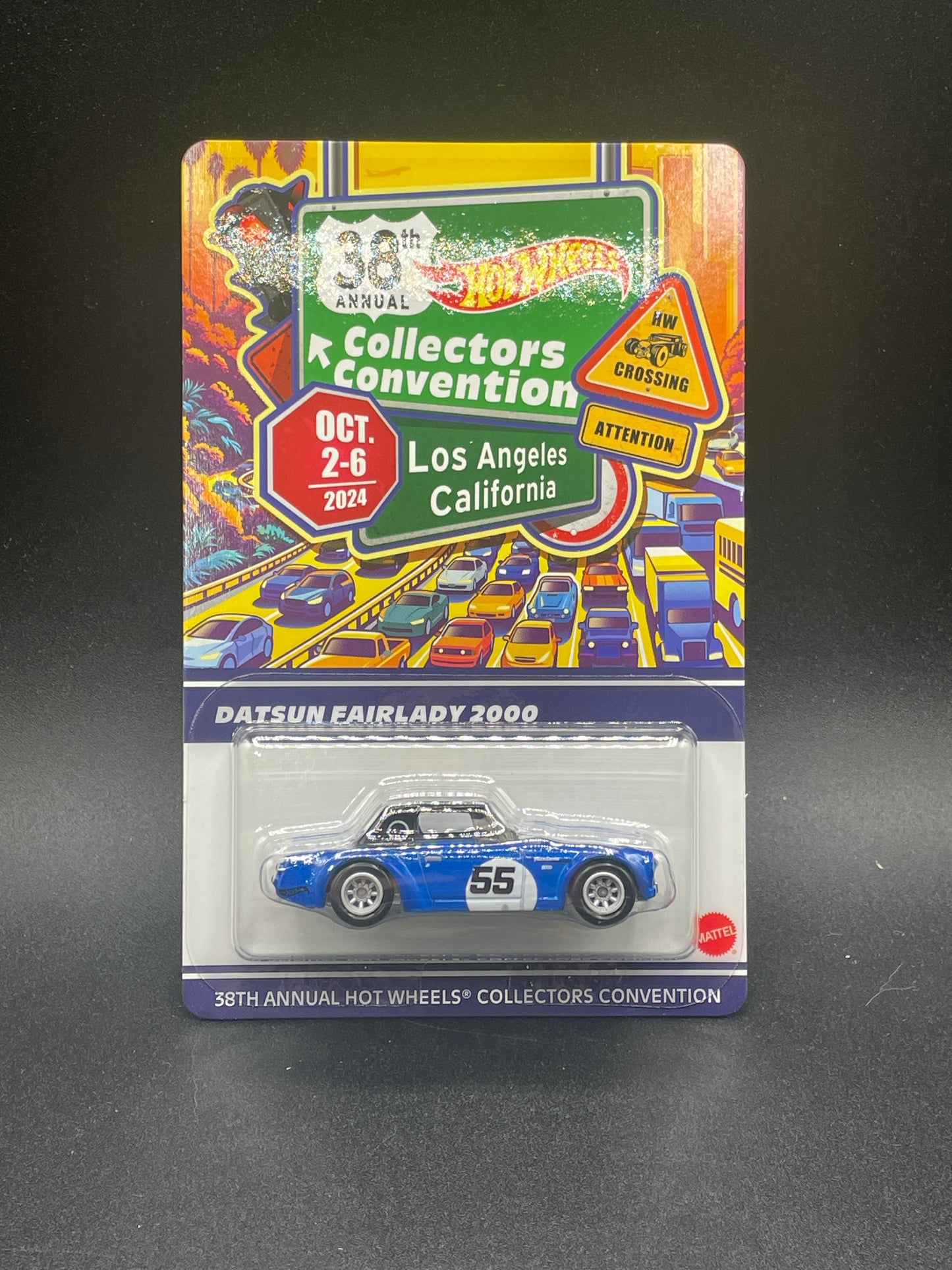 2024 Hot Wheels 38th LA Collectors Convention Dinner Datsun Fairlady 2000