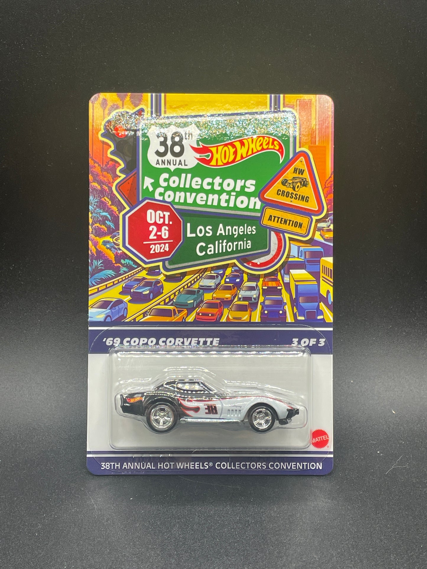 2024 Hot Wheels 38th LA Collectors Convention 1969 Copo Corvette Finale Car