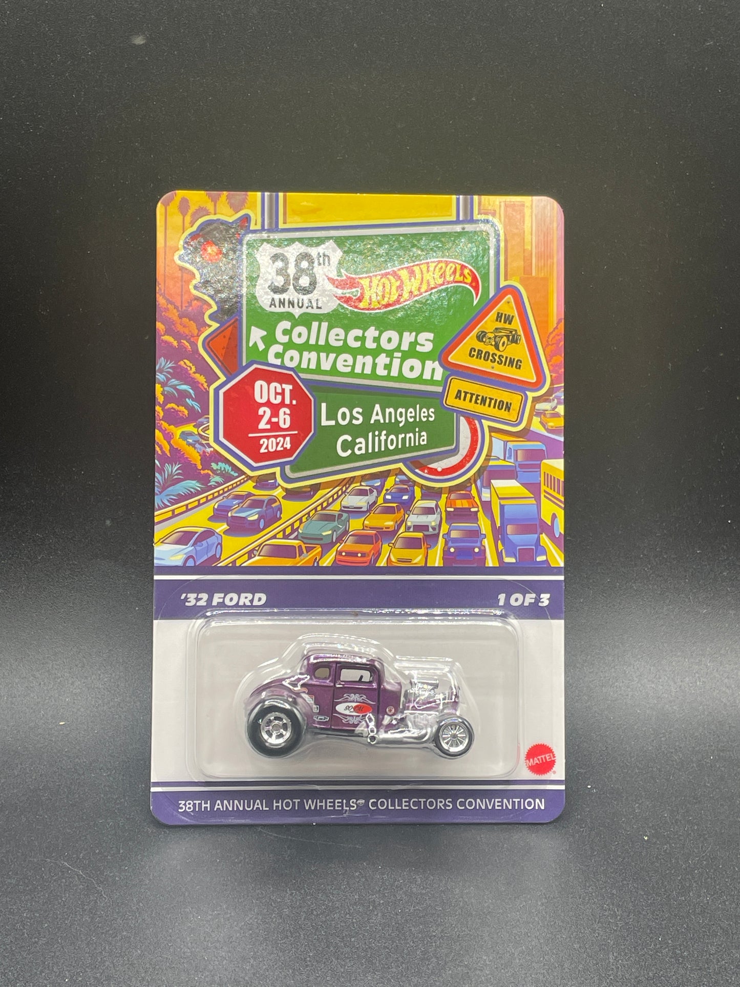 2024 Hot Wheels 38th LA Collectors Convention '32 Ford Coupe