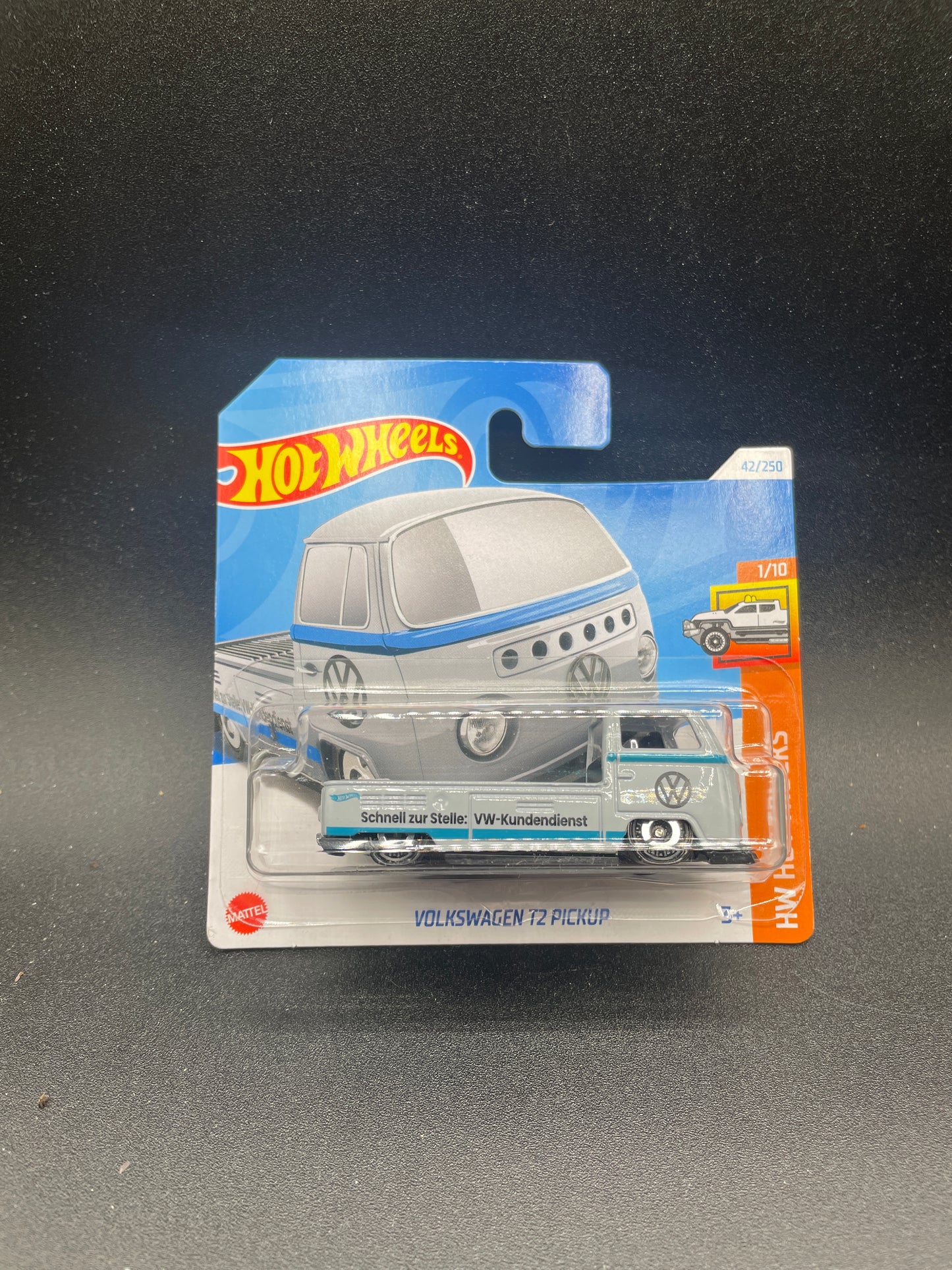 2024 Hot Wheels Short Card - VW Volkswagen T2 Pickup - 42/250