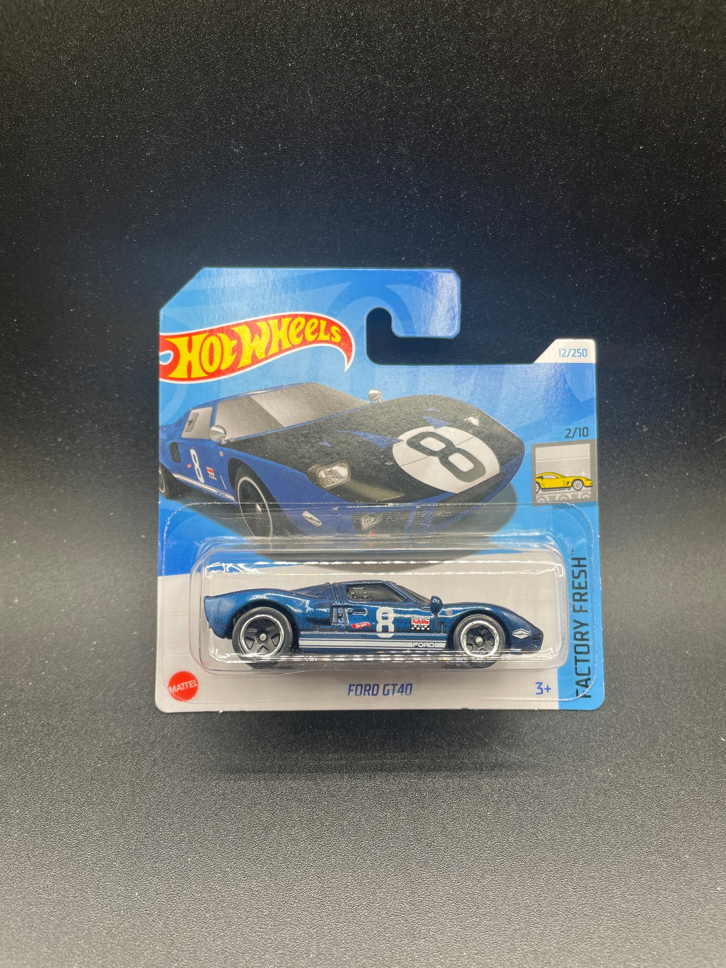 2024 Hot Wheels Short Card - FORD GT40 - 12/250