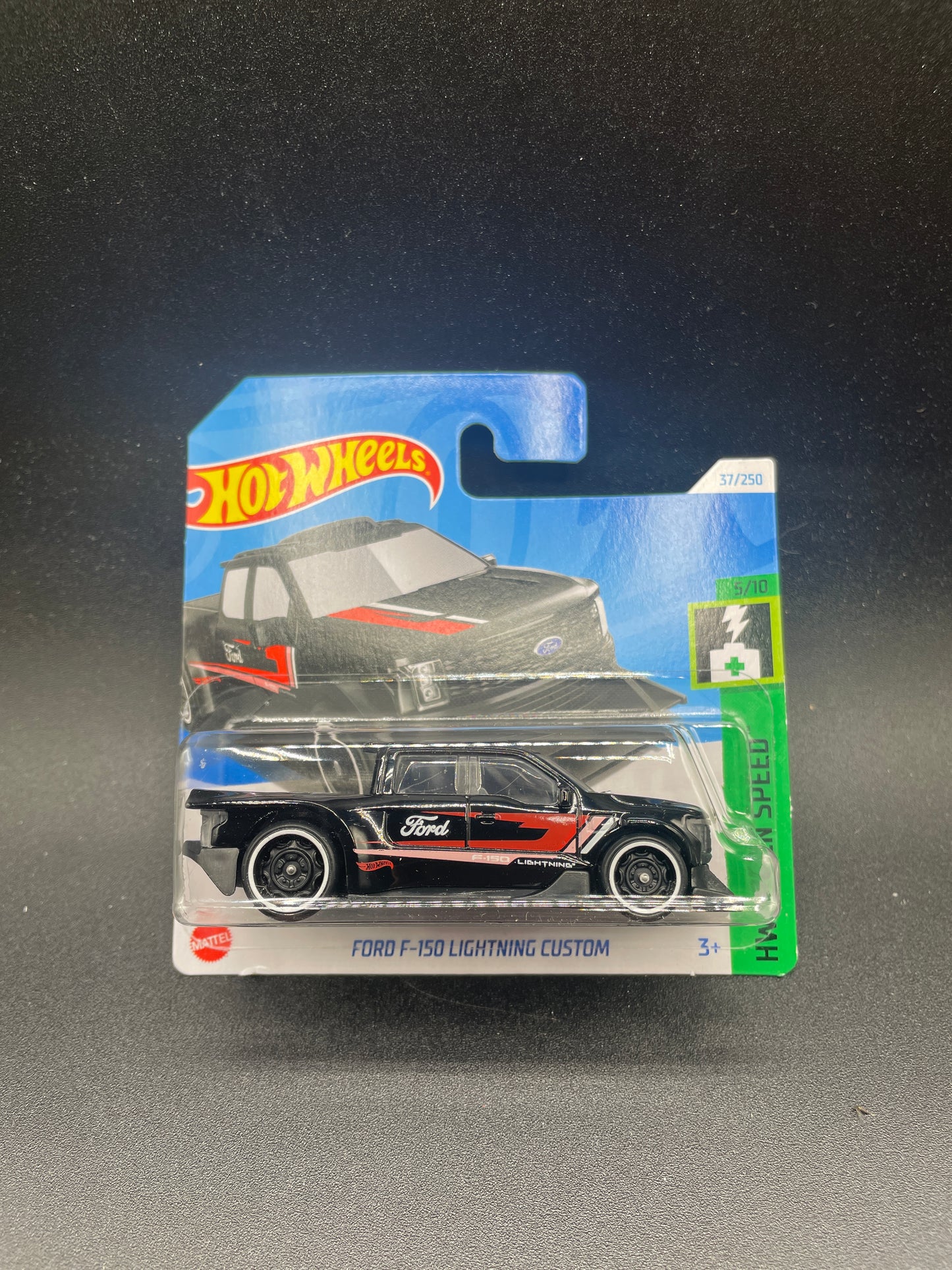 2024 Hot Wheels Short Card - Ford F150 Lightning Custom - 37/250