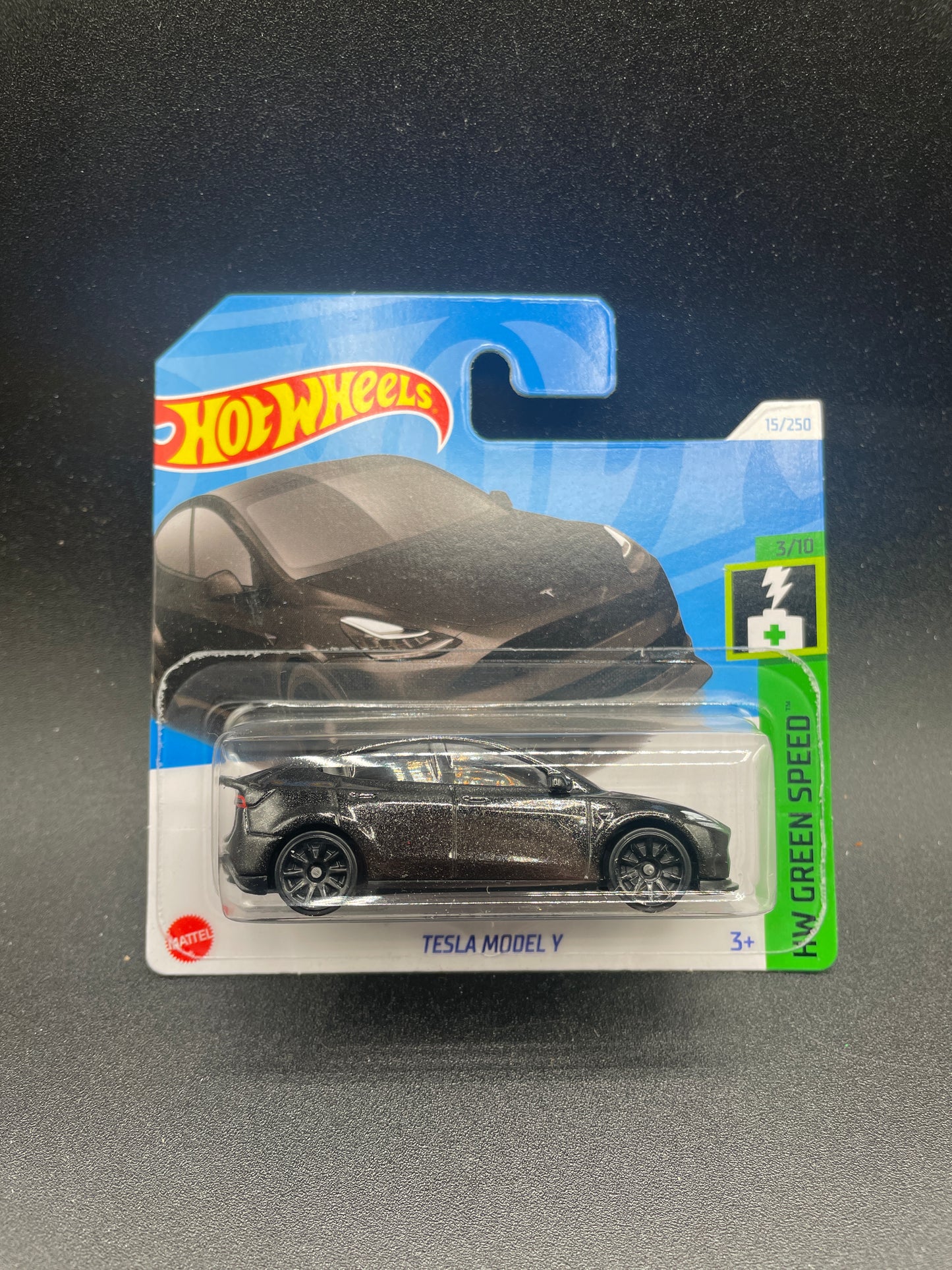2024 Hot Wheels Short Card - Tesla Model Y - 15/250