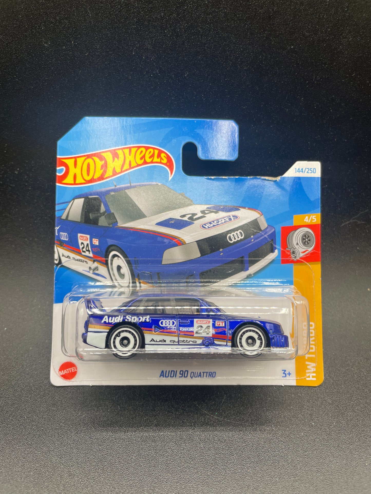 2024 Hot Wheels Short Card - Audi 90 Quattro- 144/250
