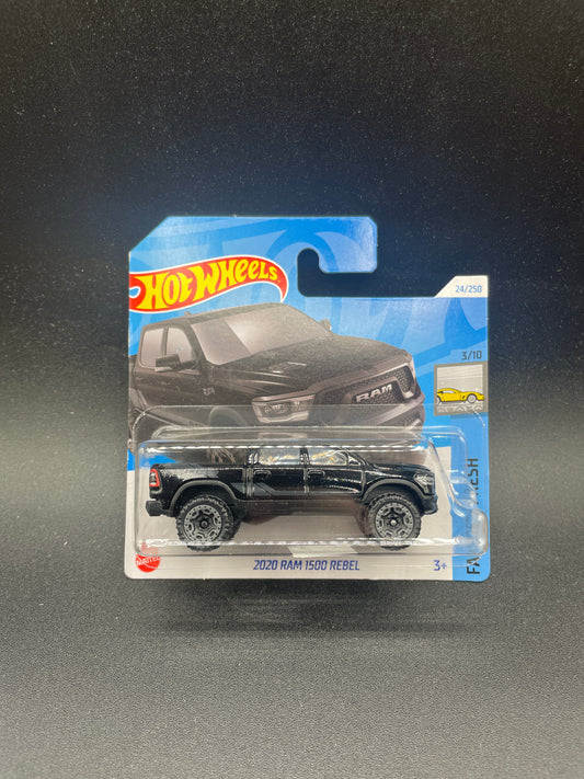 2024 Hot Wheels Short Card - 2020 Ram 1500 Rebel - 24/250