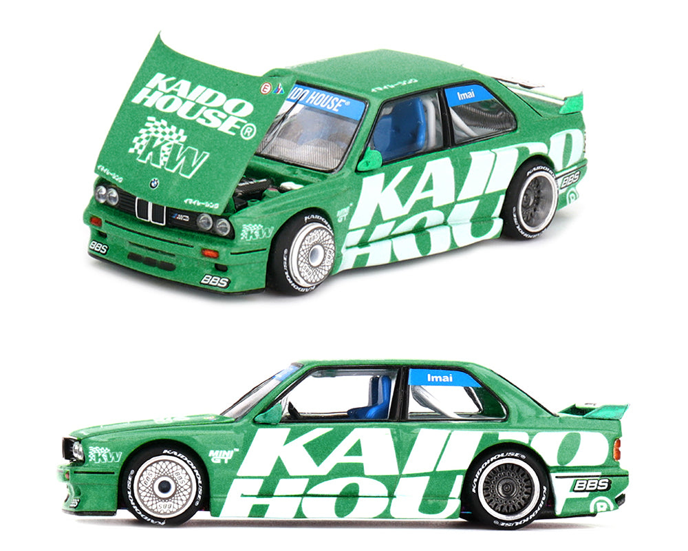 (Preorder) Kaido House x Mini GT BMW M3 Kaido Works V2- Green - KHMG242