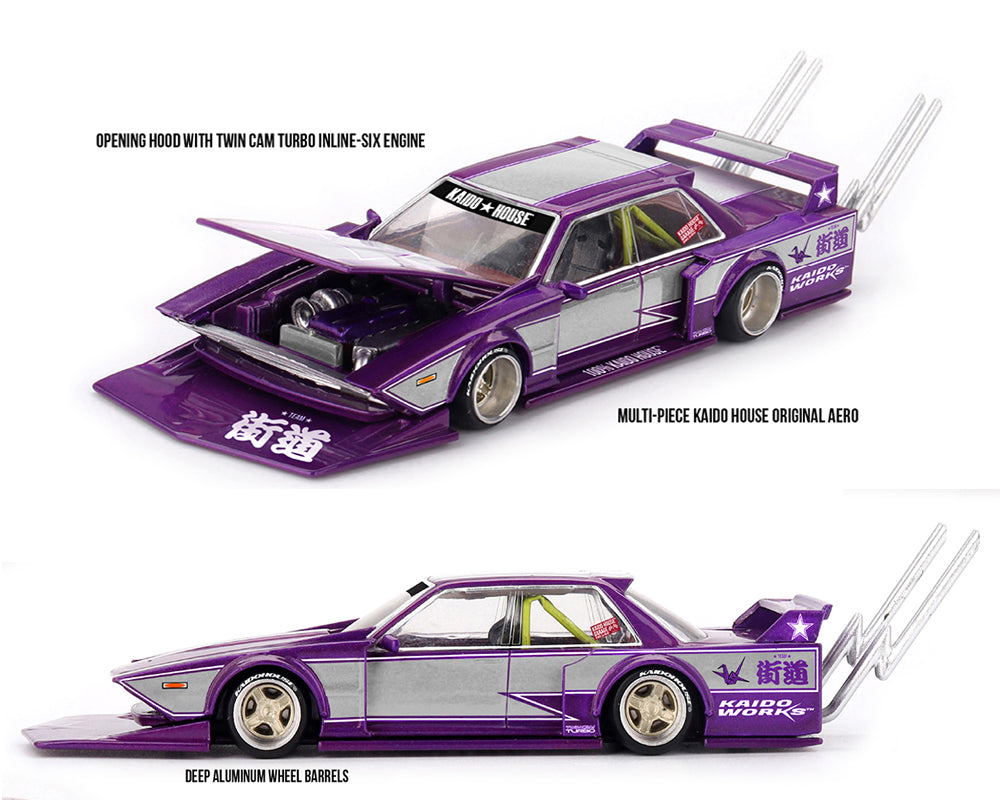 (Preorder) Kaido House x Mini GT Kaido Star V1- Purple Silver - KHMG247