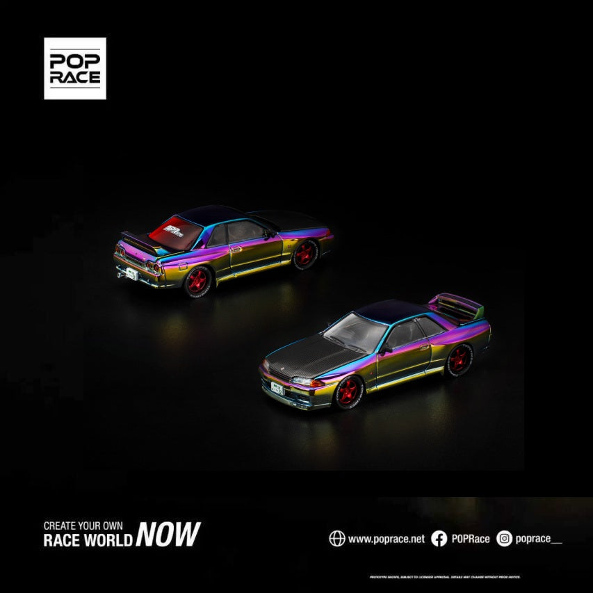 POPRACE 1/64 SKYLINE GT-R (BNR32) APA XPO 2025 Exclusive Model S23-APAXPO2025