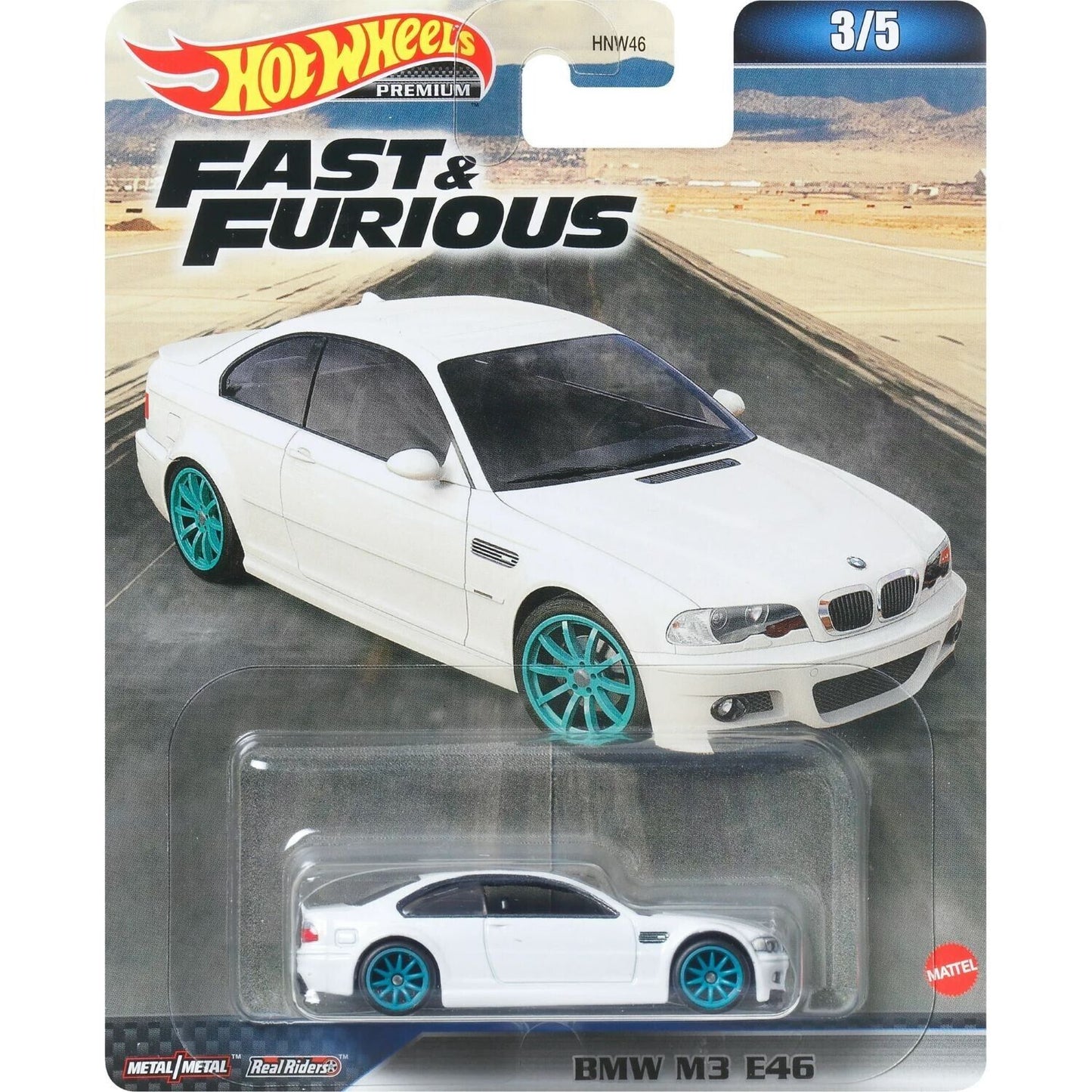 2023 Hot Wheels Premium -BMW M3 E46 - FAST AND FURIOUS