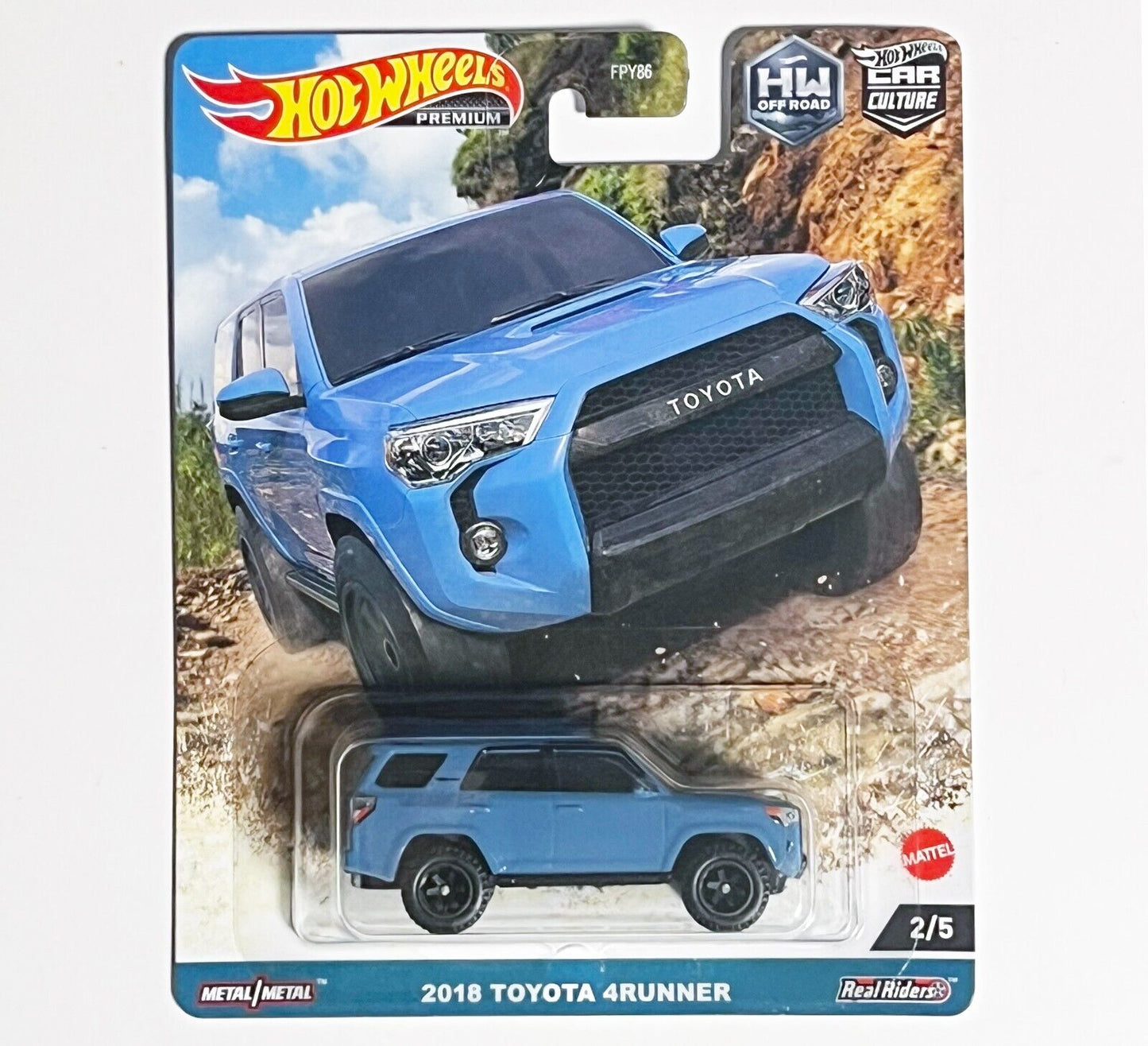 Hot Wheels Premium HW Off Road 2018 Toyota 4Runner Car Culture