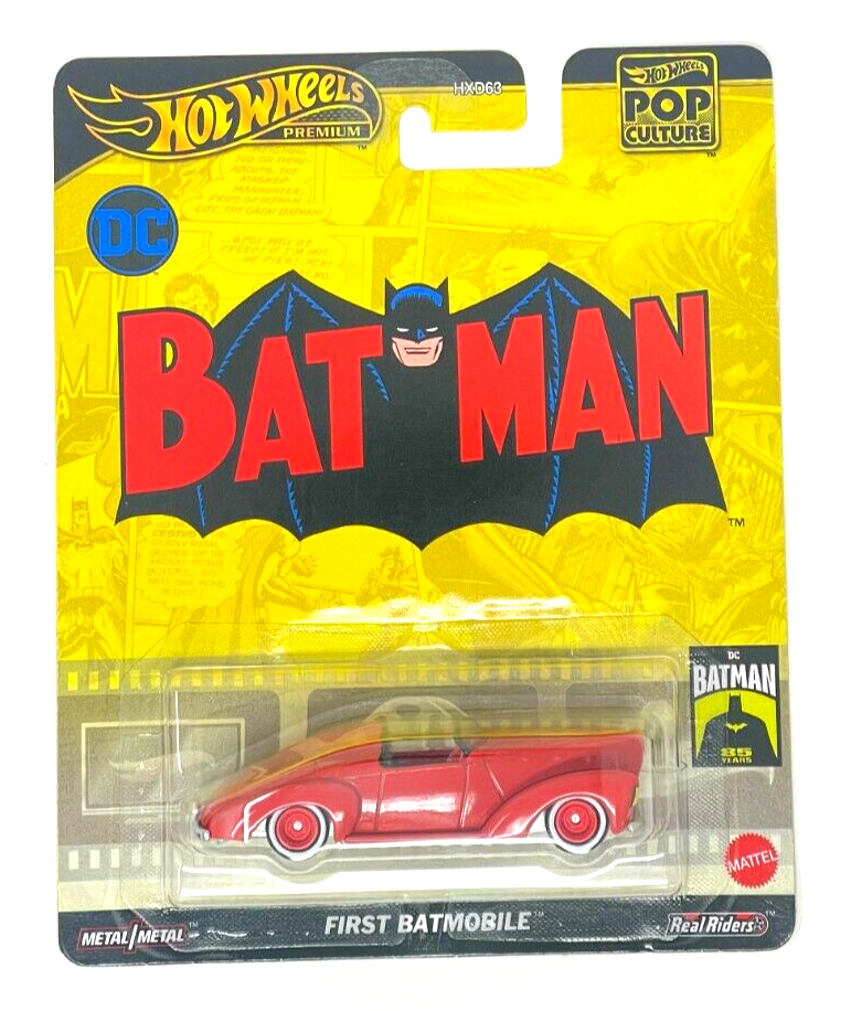 2024 Hot Wheels Premium Pop Culture DC Comics Batman First Batmobile R Rhyno s Die Cast Canada