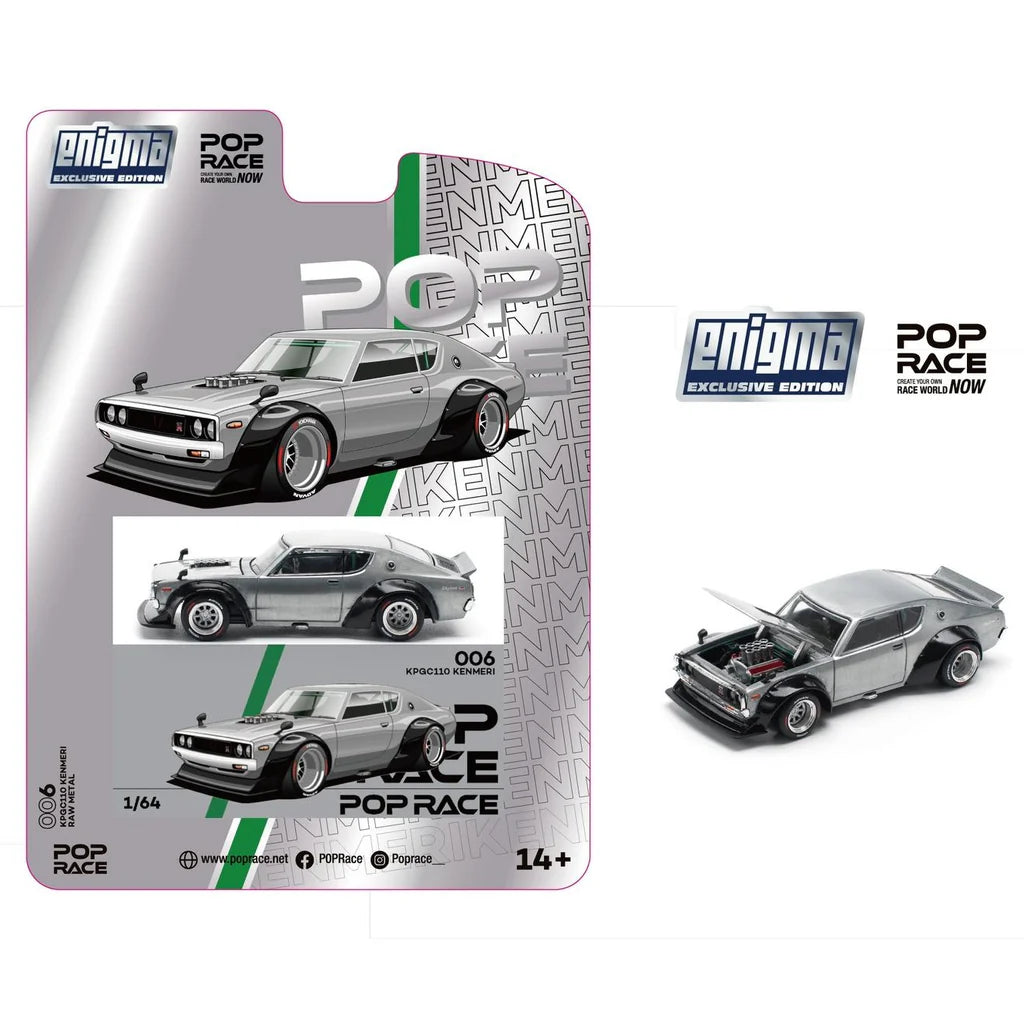 POPRACE 1/64 KPGC0110 Kenmeri Raw Material (enigma Exclusive Edition) PRE006