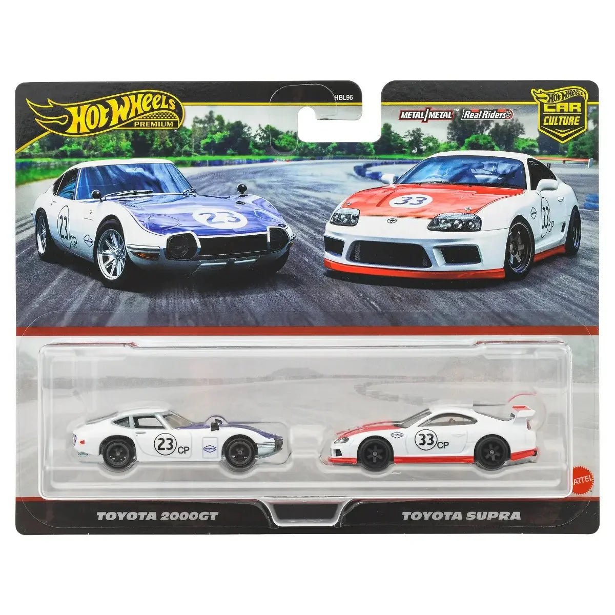 Hot Wheels Premium 2-Pack Toyota 2000Gt / Toyota Supra