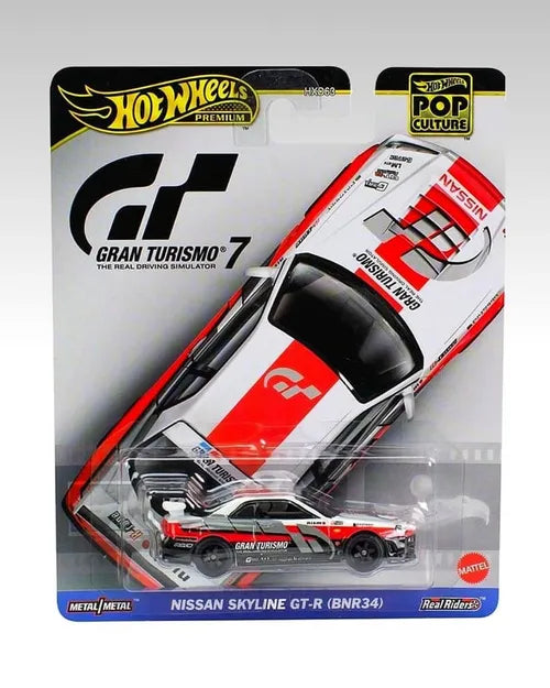 2024 Hot Wheels Premium Pop Culture Gran Turismo Nissan Skyline GT-R (BNR34)