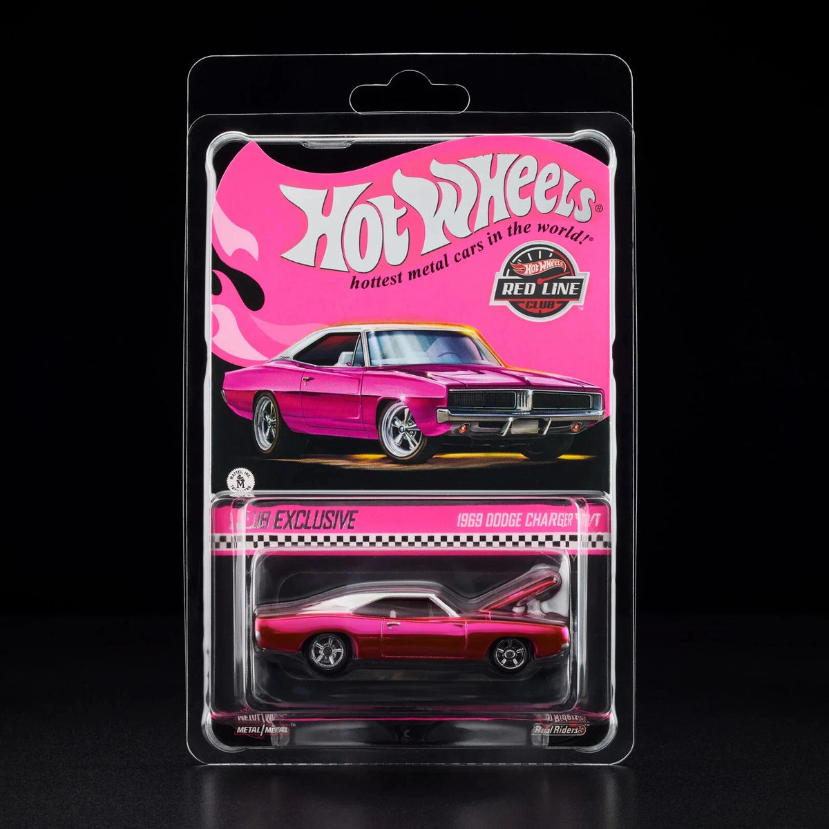 Hot Wheels RLC - Hot Wheels Collectors RLC Exclusive 1969 Dodge Charger R/T Pink