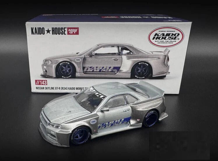CHASE *** MINI GT x Kaido House 1:64 NISSAN SKYLINE GT-R (R34