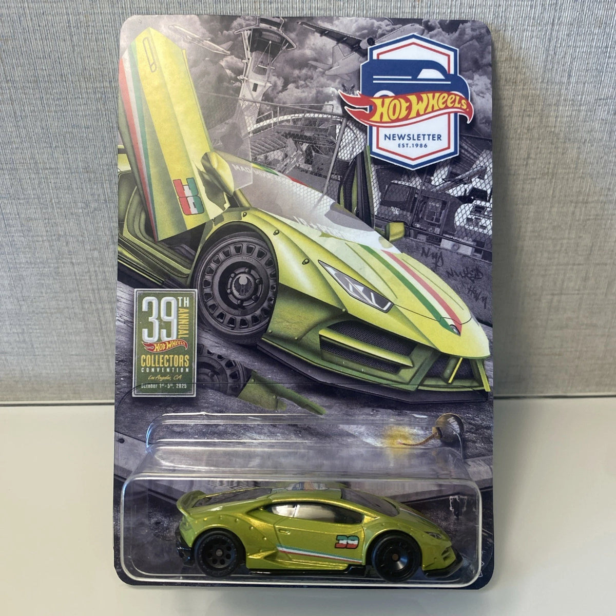 Hot Wheels Convention/Nationals - 2025 Hot Wheels 39th Convention Los Angeles, CA Newsletter Lamborghini Huracan