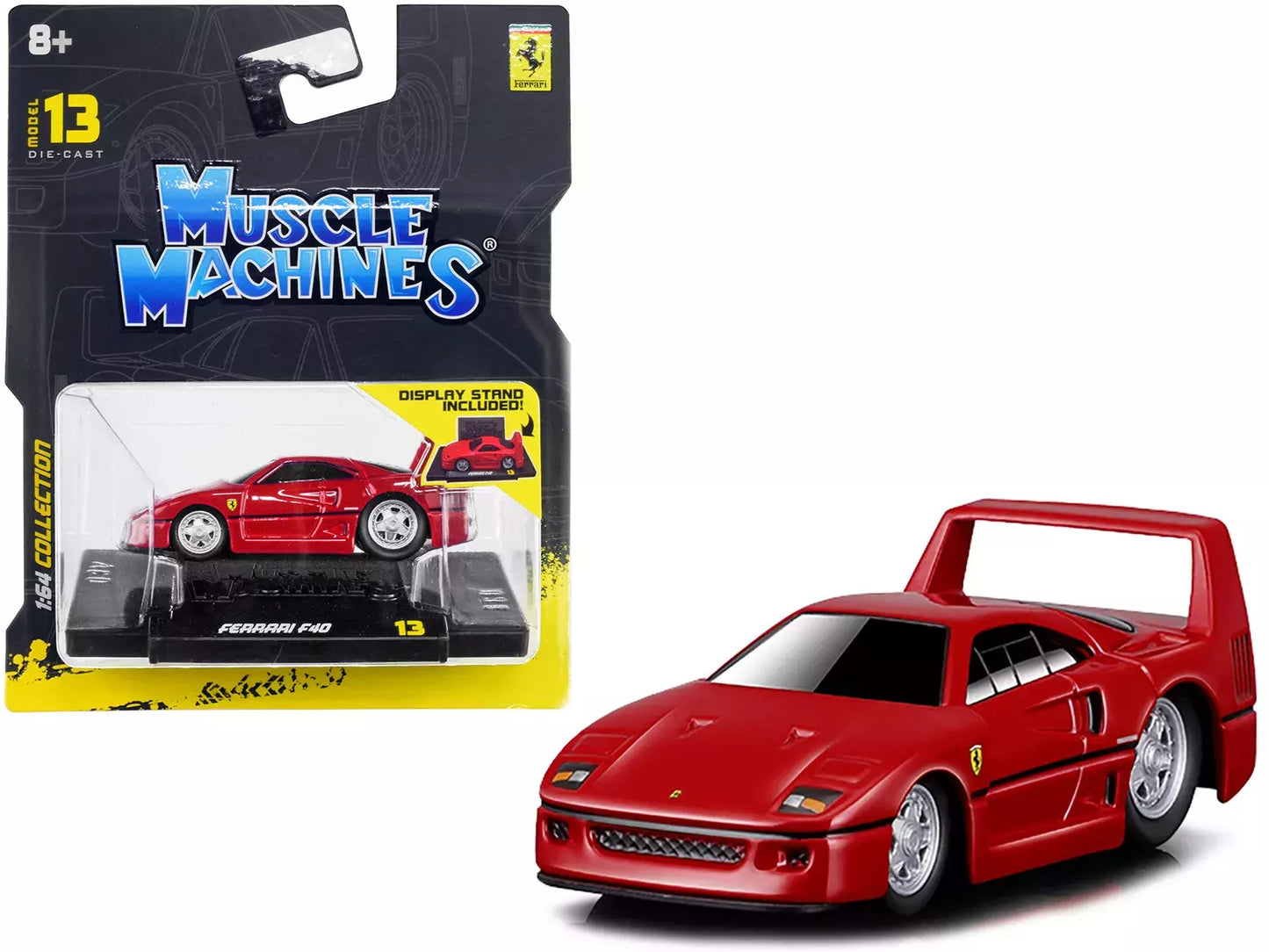 Muscle Machines 1:64 Ferrari F40 – Red
