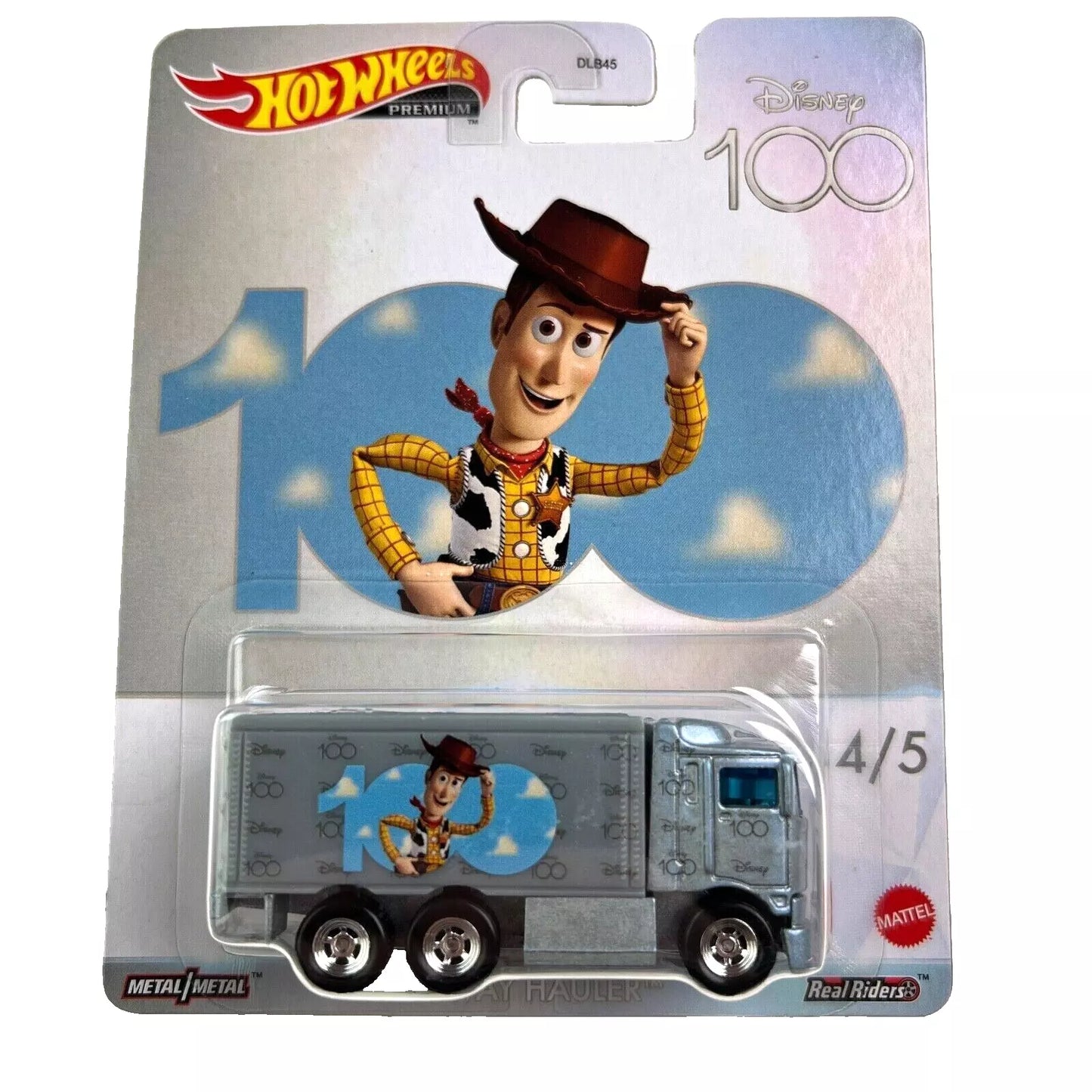 Hot Wheels Premium - DISNEY 100 YEAR - HIWAY HAULER - POP CULTURE TOY STORY - WOODY