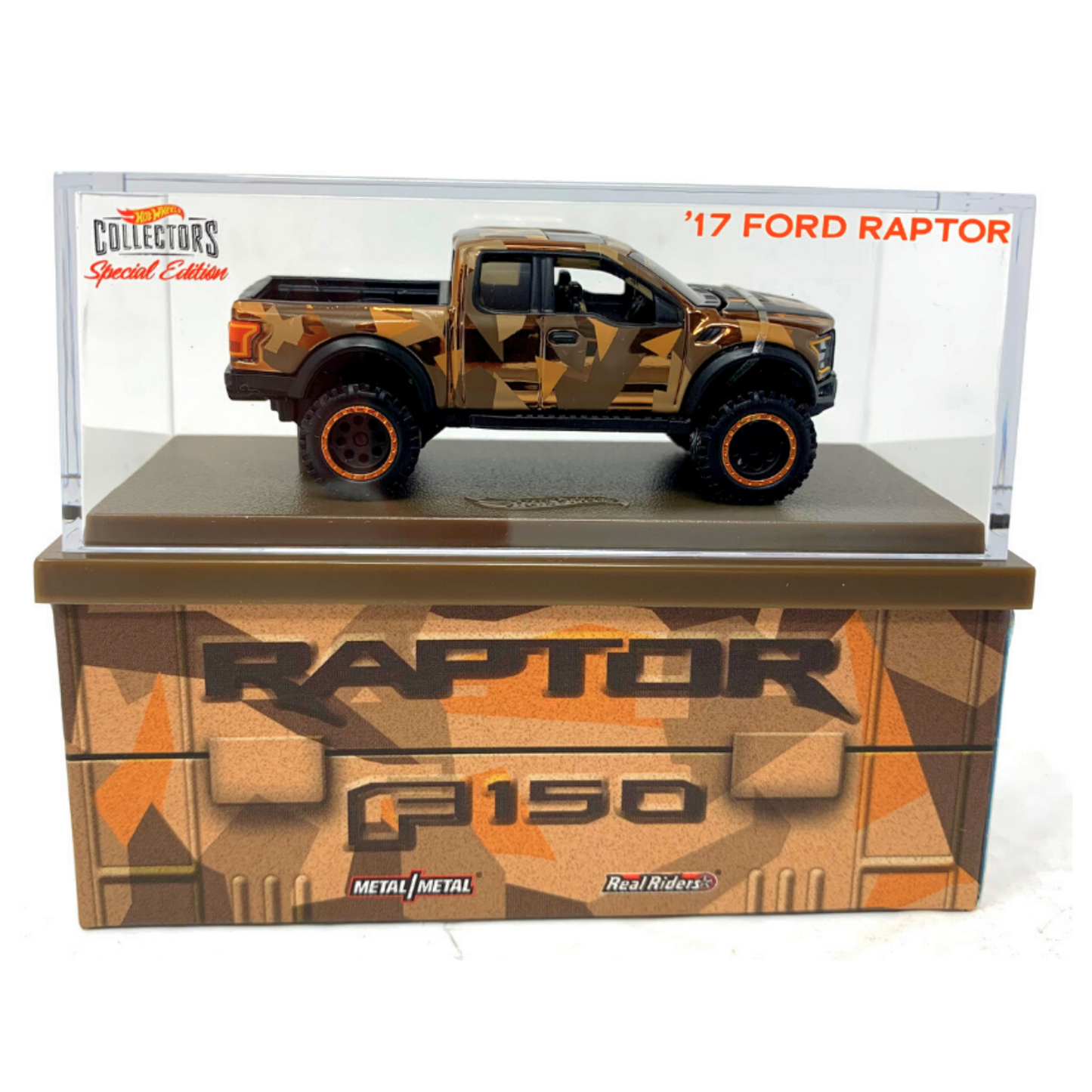 Hot Wheels Red Line Club RLC Exclusive '17 Ford Raptor 1:64 - ****/25000 CAMO