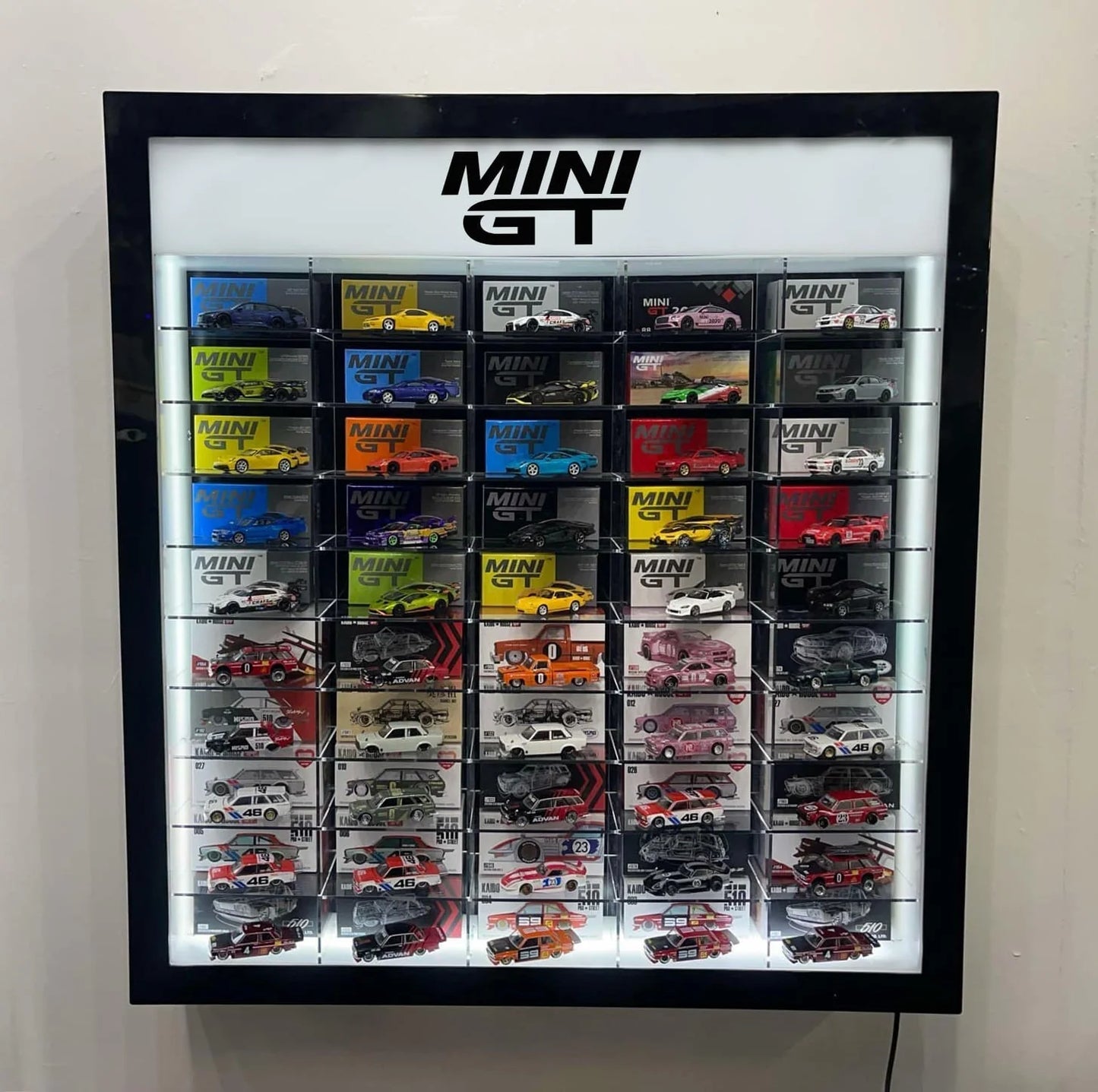 Diamond Protector 50 Car LED Wall Mount Display - Diamond Protector