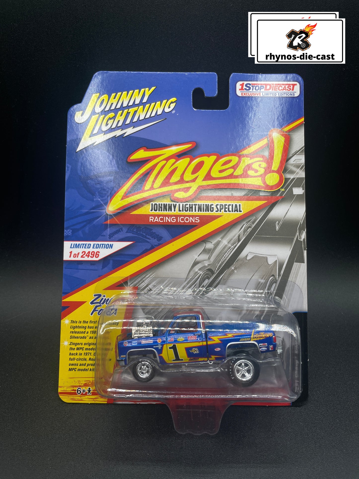 Johnny Lightning 1981 Chevy Silverado 1:64 SQUARE BODY TRUCK 1stopdiecast US EXCLUSIVE