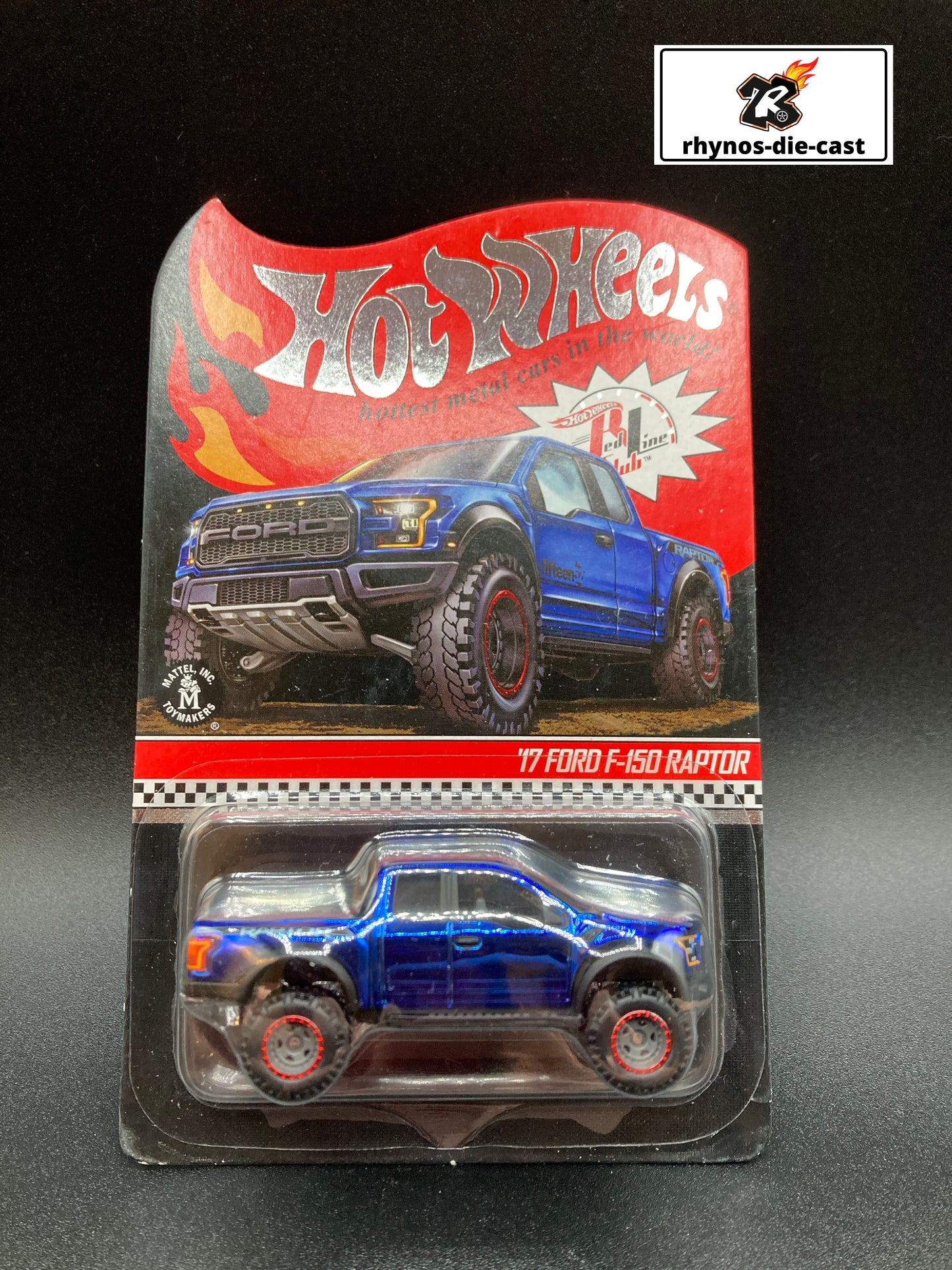 2018 Hot Wheels RLC RED LINE CLUB 2017 Ford F-150 Raptor RLC - ****/10000