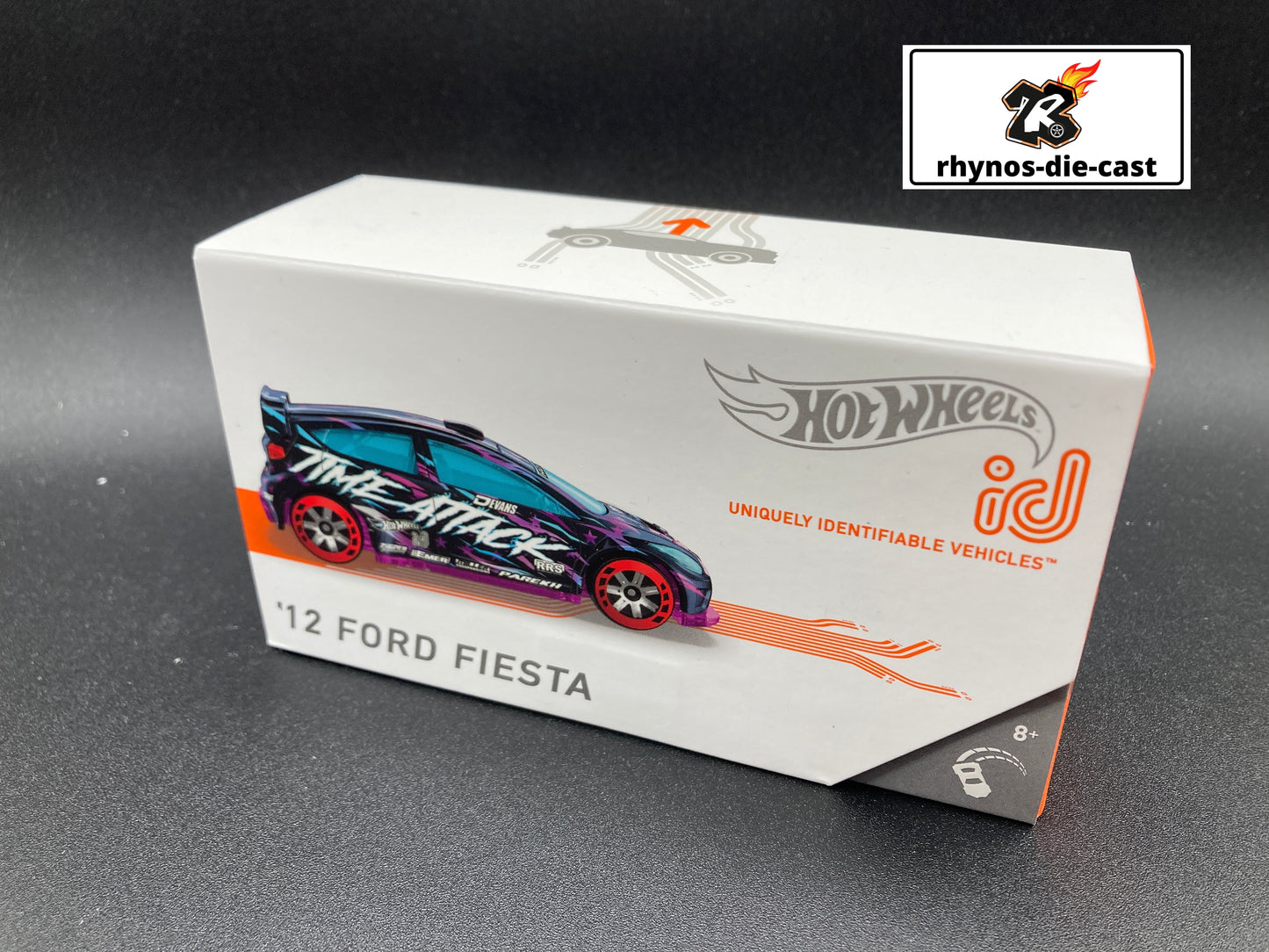 HOT WHEELS ID 2022 CASE A - 12 FORD FIESTA TIME ATTACK - IN STOCK - HARD TO FIND